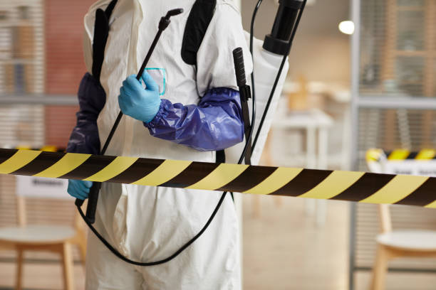 Professional Biohazard Cleanup technician working in Senoia, GA